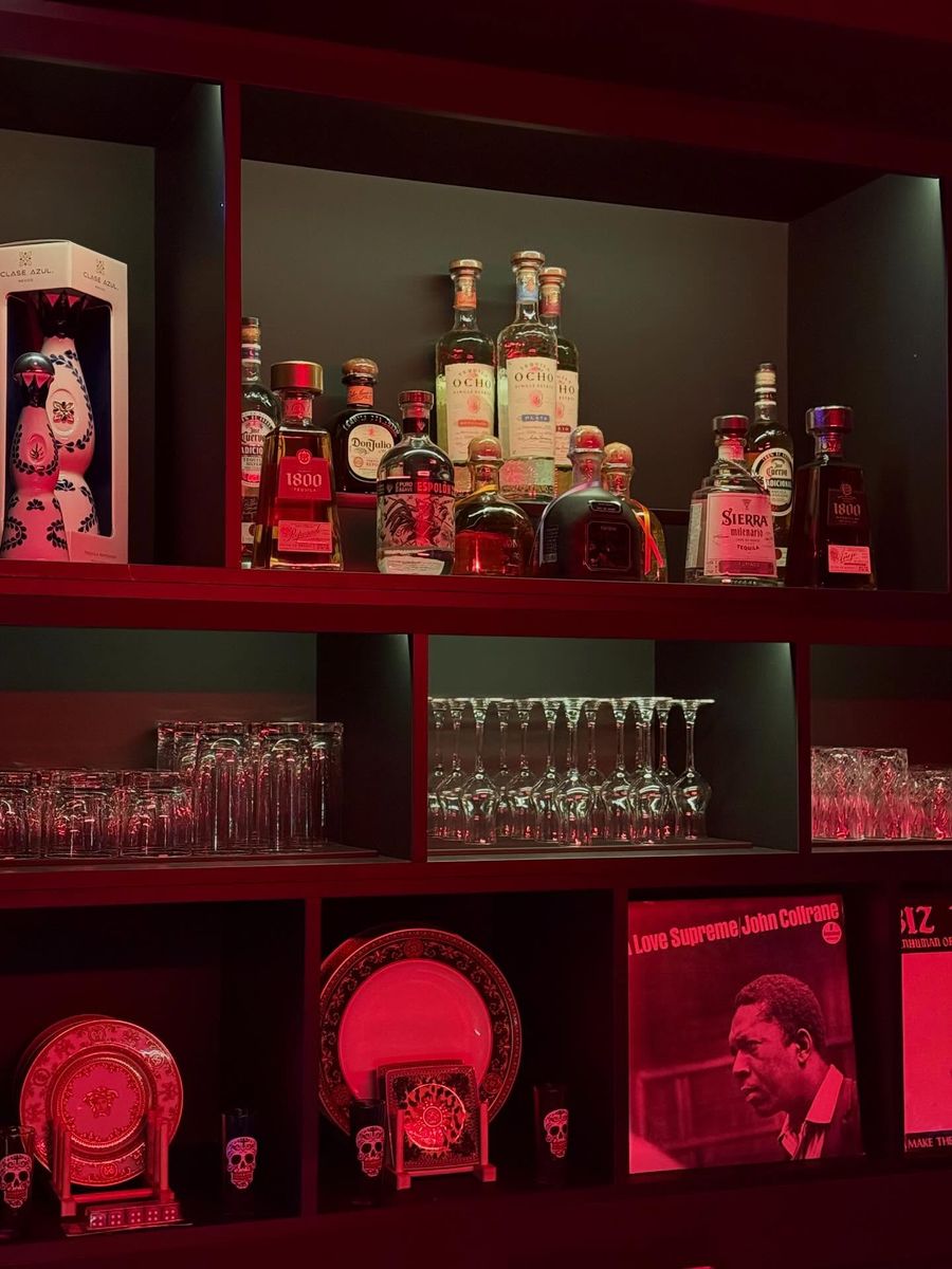 Tequila shelf